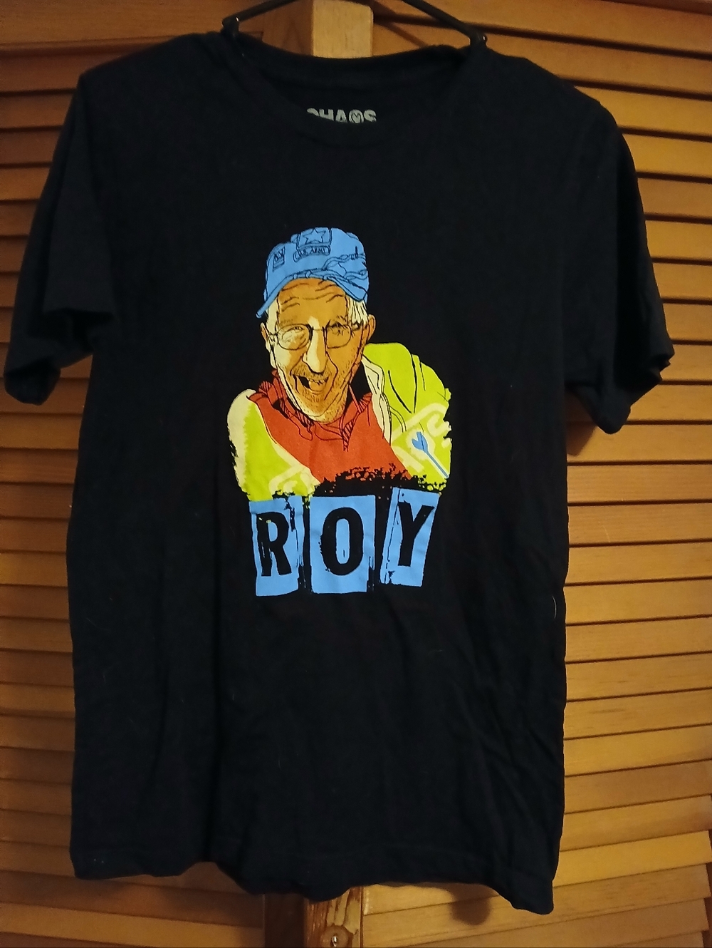 Men's Black Roy Graphic Short Sleeve Tee